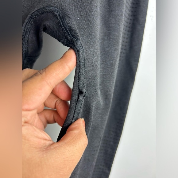 GYMSHARK VITAL SEAMLESS LEGGINGS Black Sharcoal High Rise Workout Chic Size Xs - Picture 8 of 12